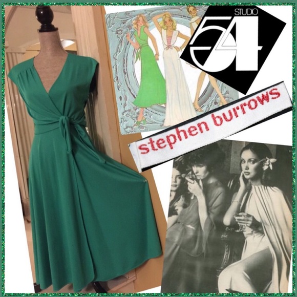Vintage Dresses & Skirts - Rare 1970s Stephen Burrows Vintage Studio 54 Dress